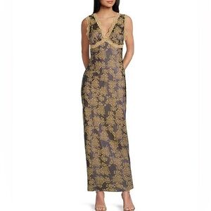 Burnout Lace Maxi Dress